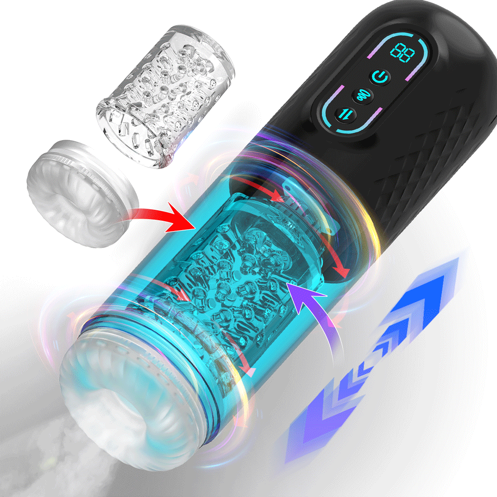 Thrusting & Sucking Masturbator Pump