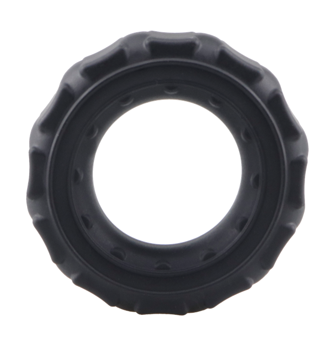 Tire Silicone Cock Ring Black