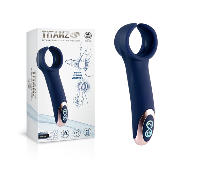 Titanz Silicone Rechargeable Vibrator