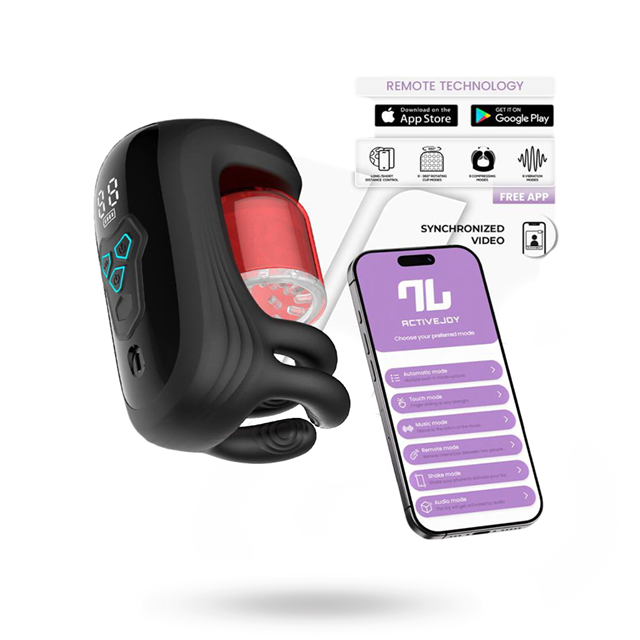 Torky Compressing Rotating App Masturbator