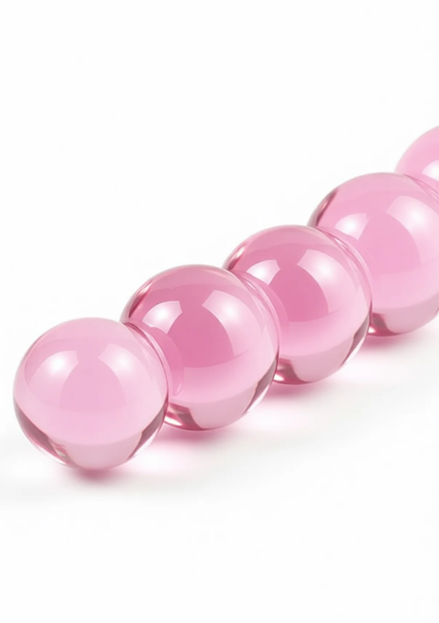 Glass Worxx Crystal Heart Anal Dildo