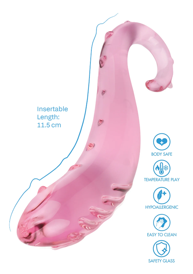 Glass Worxx Sparkle G-Spot Dildo