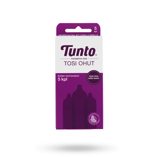 Tunto Supertynne kondomer 5-pack