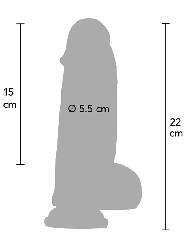 Ultra Realistic Dildo Silicone 20 cm