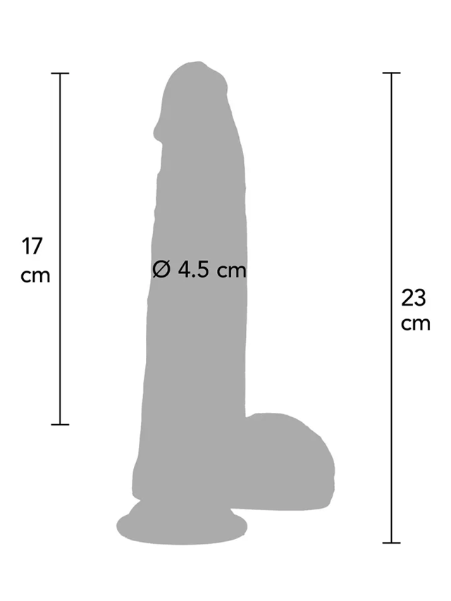 Ultra Realistic Dildo Silicone 23 cm