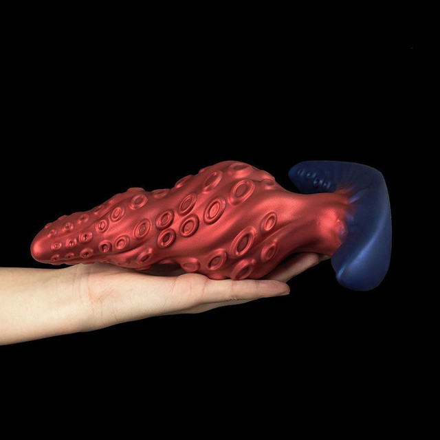 Unicorny Knotak Plug Red 19 cm