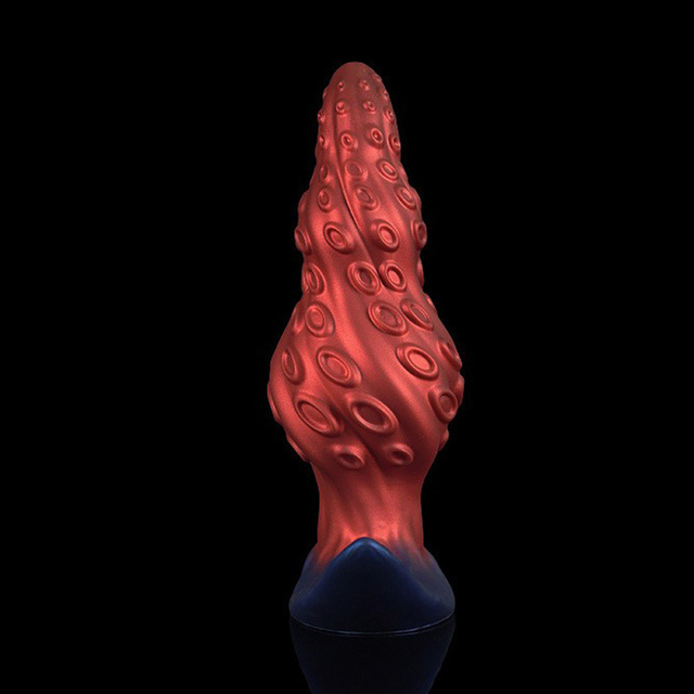 Unicorny Knotak Plug Red 23 cm