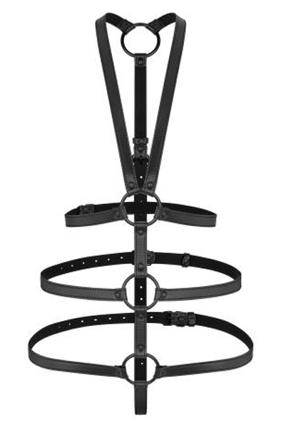 Vera Bondage Harness Black