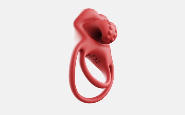 VibeTongue Cock Ring - 10 vibrations