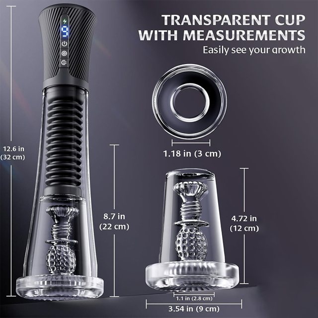 Ultimate Blowjob - Vibrating & Sucking Masturbator and Pump