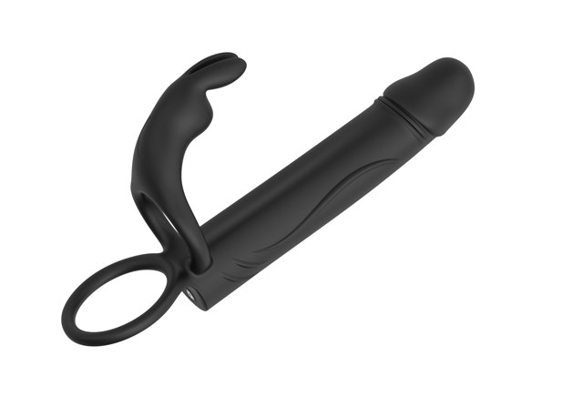 10x Vibrating Clit Stimulating Silicone Penetrator