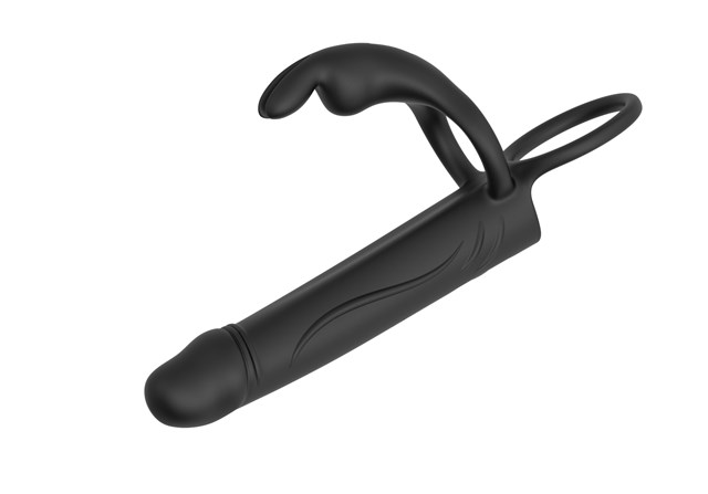 10x Vibrating Clit Stimulating Silicone Penetrator