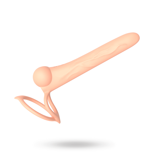 10x Vibrating Double Silicone Penetrator