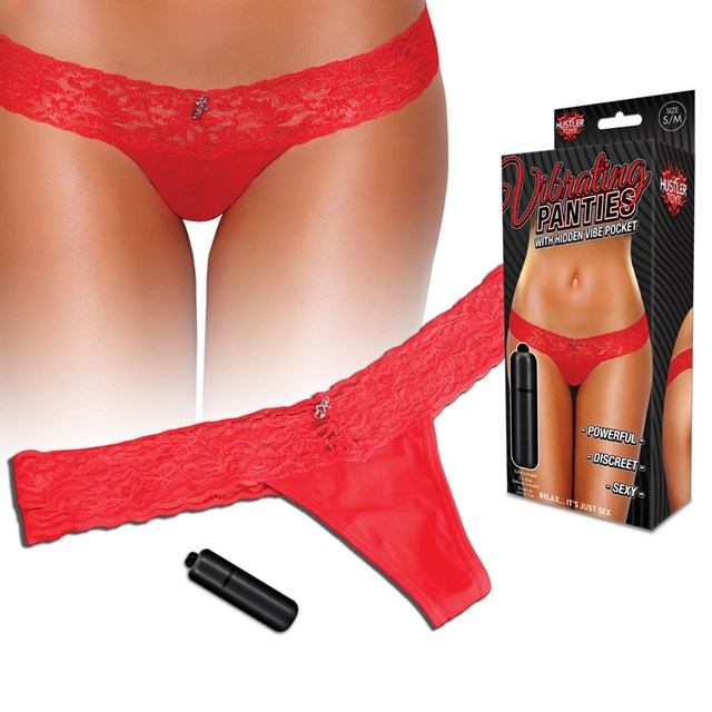 Vibrating Lace Thong