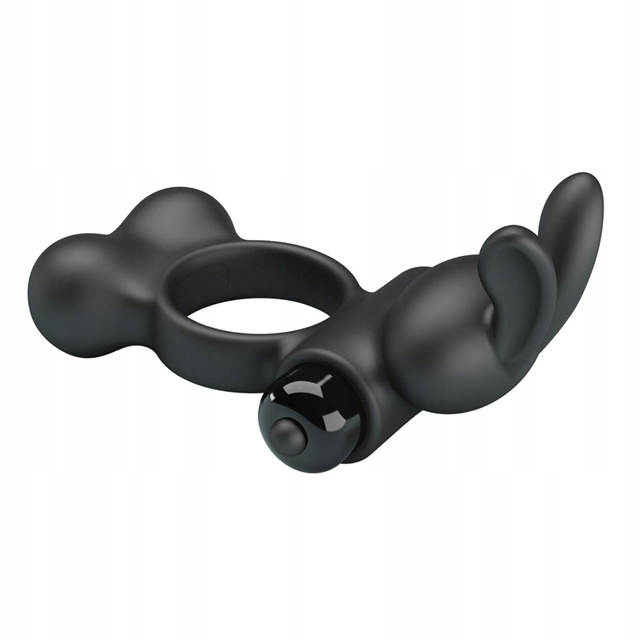 Vibrating Penis Ring With Steel Balls