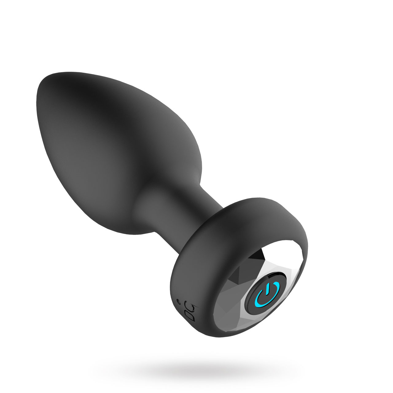 Vibrating Plug with Stone and Remote Controller