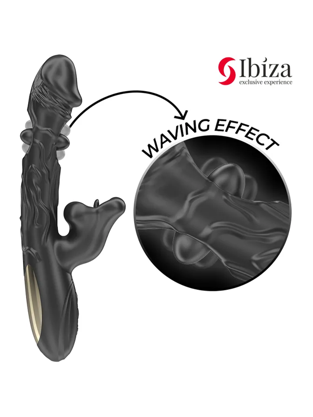 Vibrator & Clitoris Stimulator With Biting & Rotation