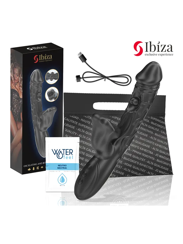 Vibrator & Clitoris Stimulator With Biting & Rotation