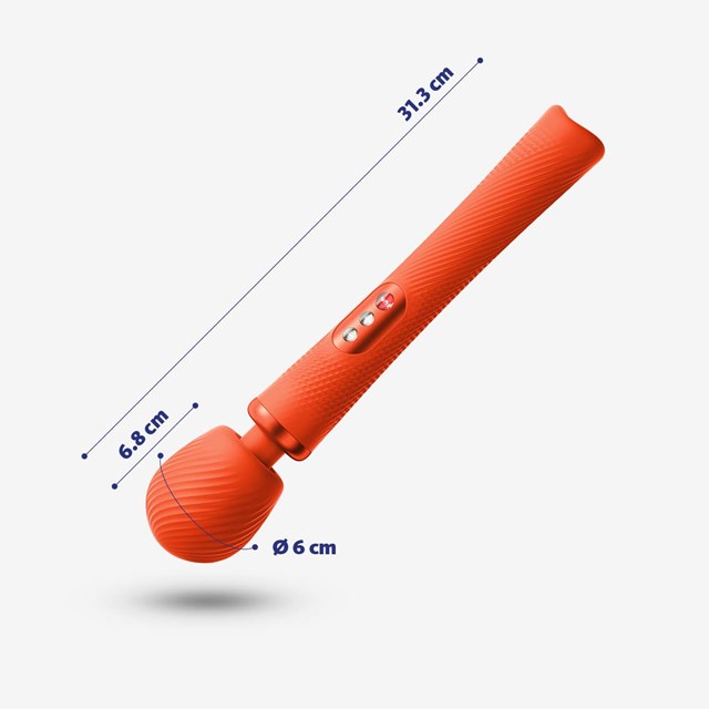 VIM VIBRATING WAND - SUNRISE ORANGE