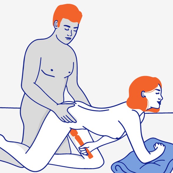 VIM VIBRATING WAND - BLUE