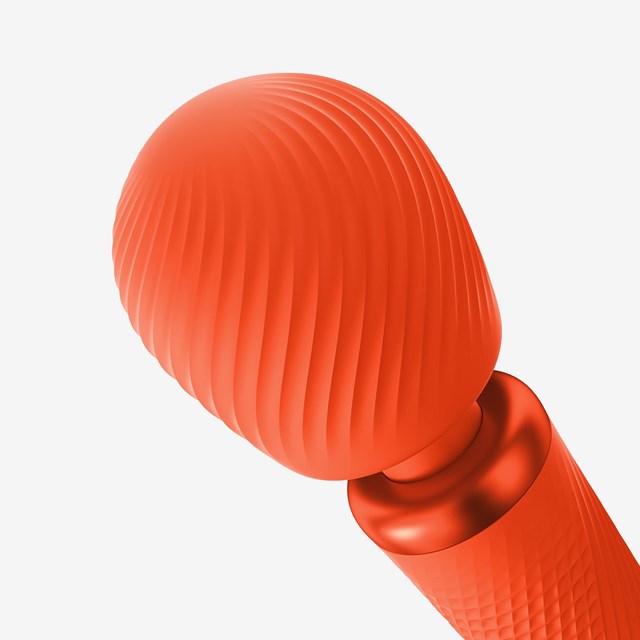 VIM VIBRATING WAND - SUNRISE ORANGE
