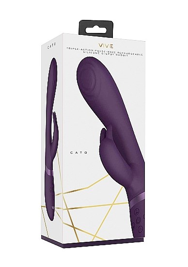 Cato - Pulse G-spot Rabbit - Purple