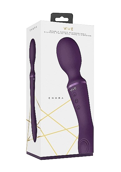 Enora - Wand & Vibrator - Purple