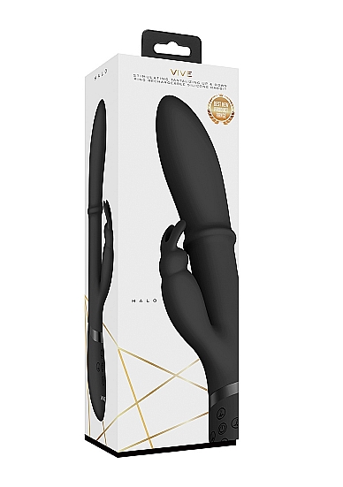 HALO - Rabbit Vibrator with Integrated Stimulating Ring