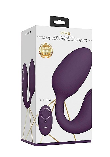 Aika - Pulse Wave & Vibrating Love Egg - Lilla