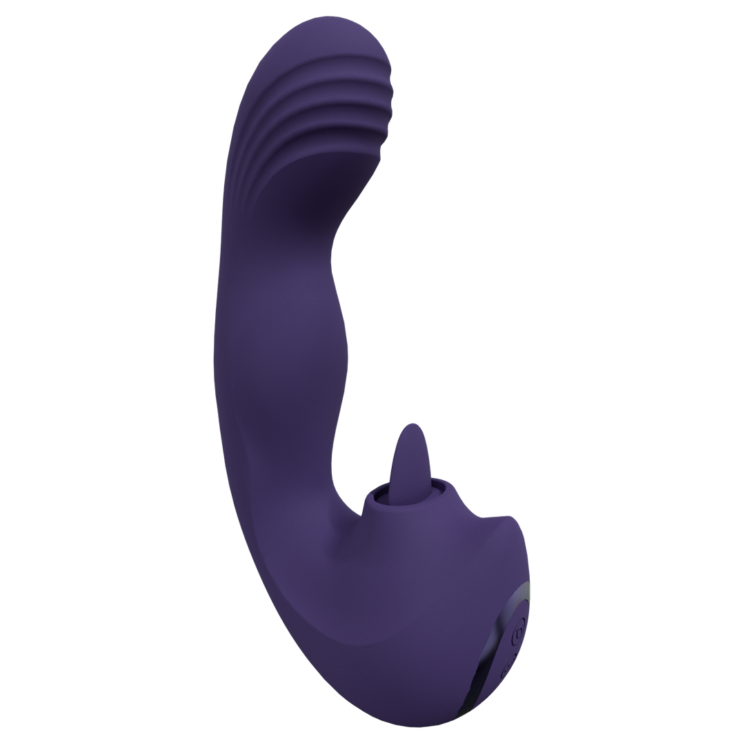 Yumi Triple Motor G-Spot Finger Motion Vibrator and Flickering Tongue