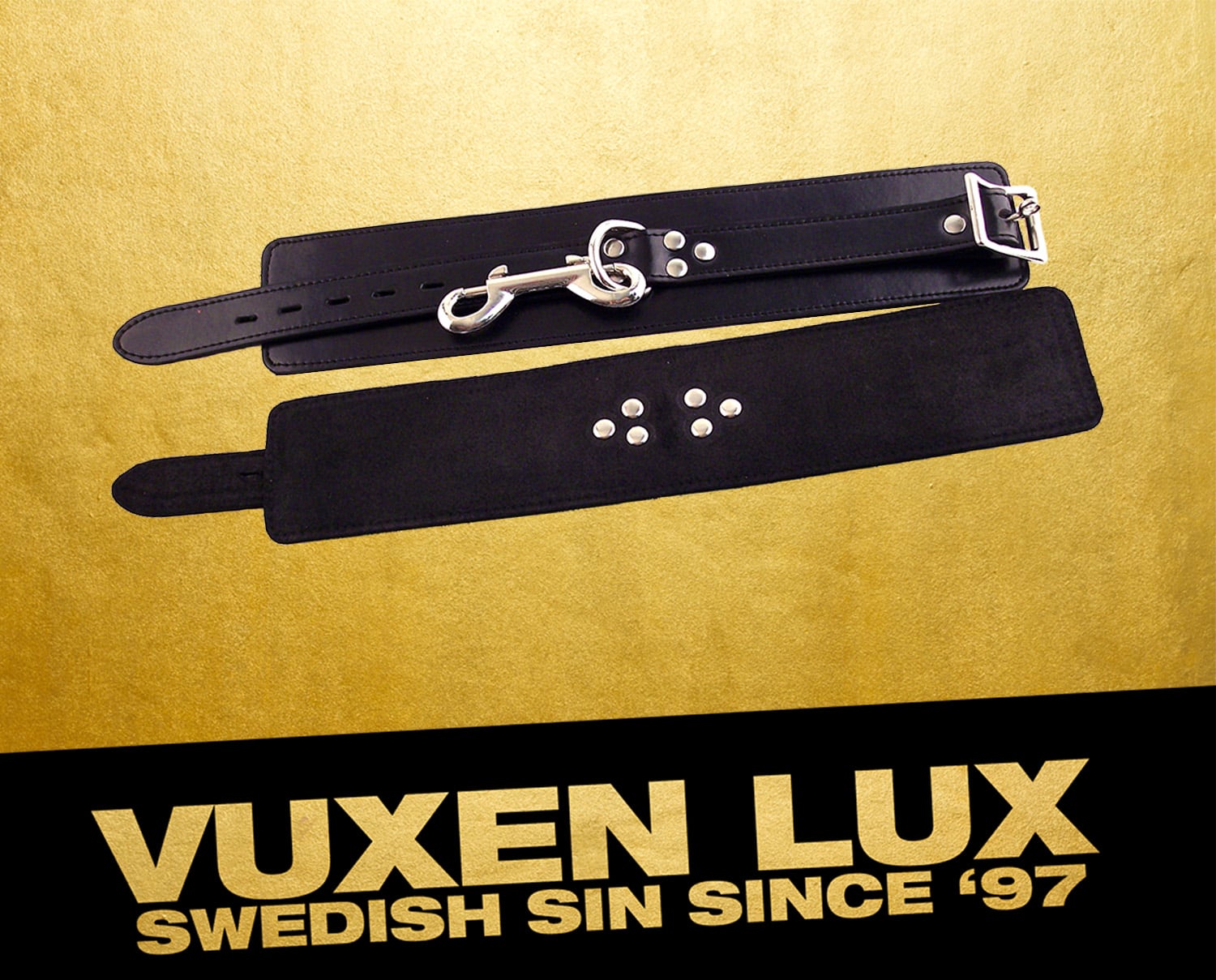 Plain Leather Ankle Cuffs