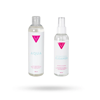 Vuxen Aqua Glidemiddel 300ml & Toy Cleaner 150ml