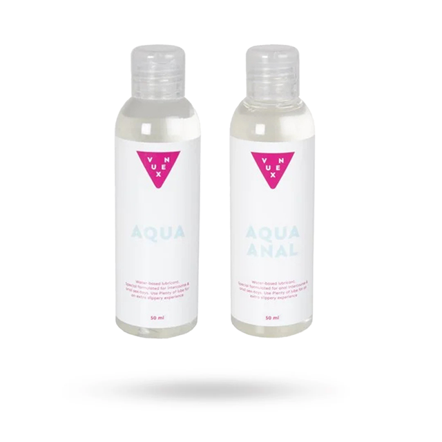 VUXEN AQUA GLIDEMIDDEL & AQUA ANAL GLIDEMIDDEL 2X50 ML