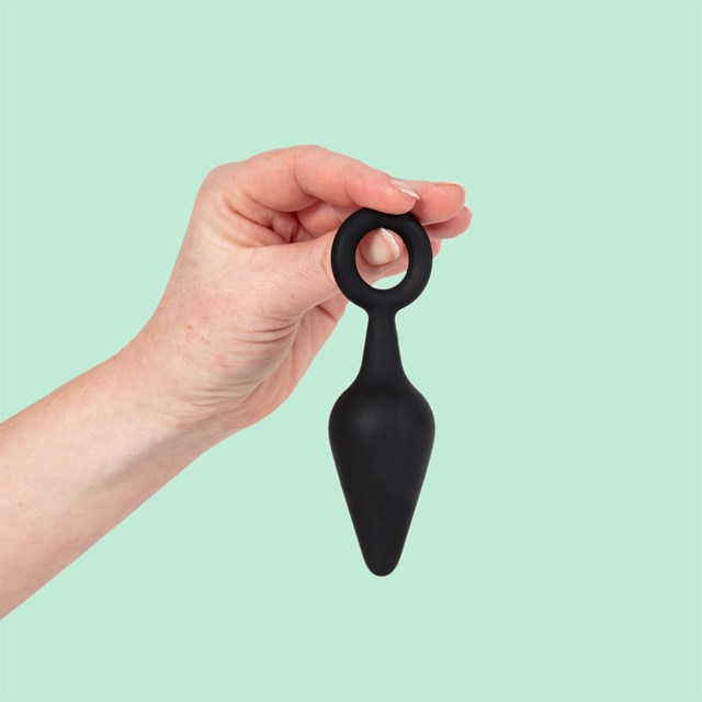 Analplugg med Ring - Medium