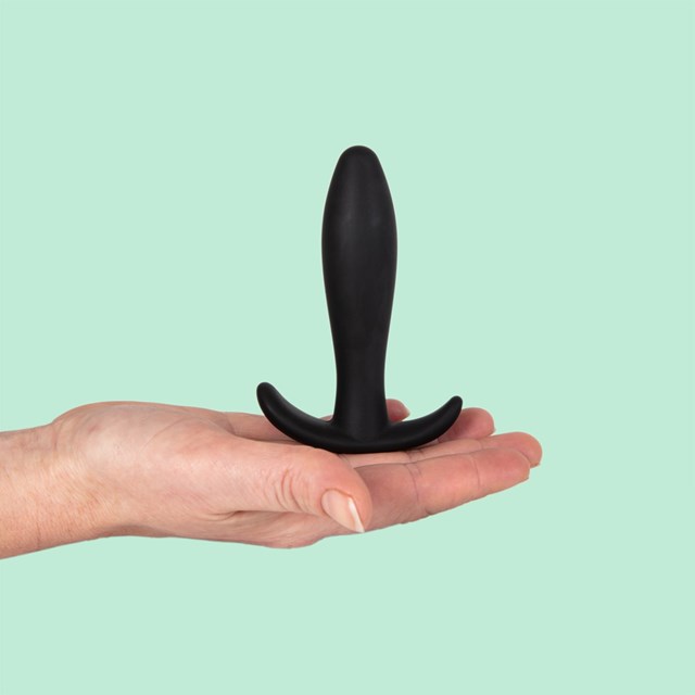 3-PCS SILICONE BUTTPLUG WITH VUXEN AQUA ANAL LUBRICANT 150 ML