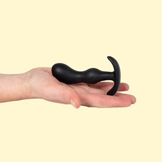Premium P-punkt Analplugg Av Silikon 10 Cm