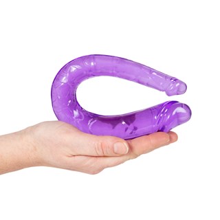 Double Penetrating Dildo Purple