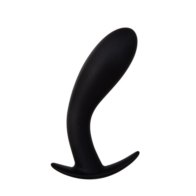 Black Silicone Anal Plug