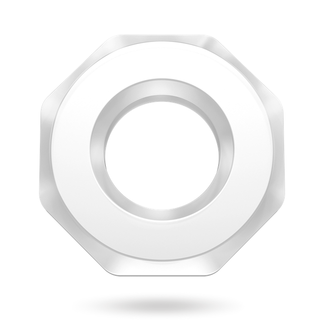 Nut C-Ring Clear