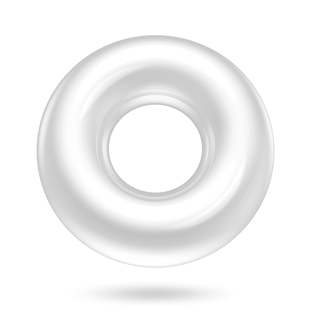 Stretchy Clear C-Ring - Medium