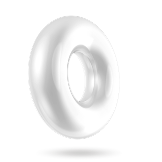 Stretchy Clear C-ring - Medium