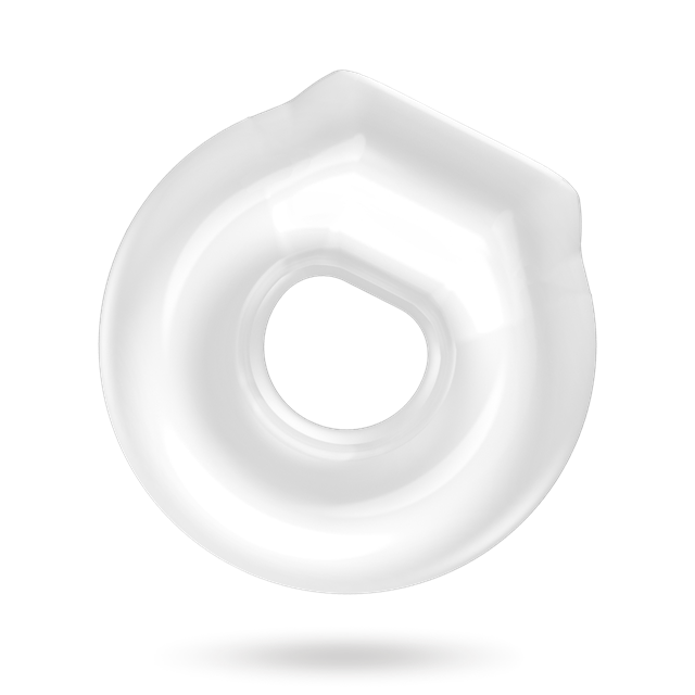 Power Erection Clear Cockring