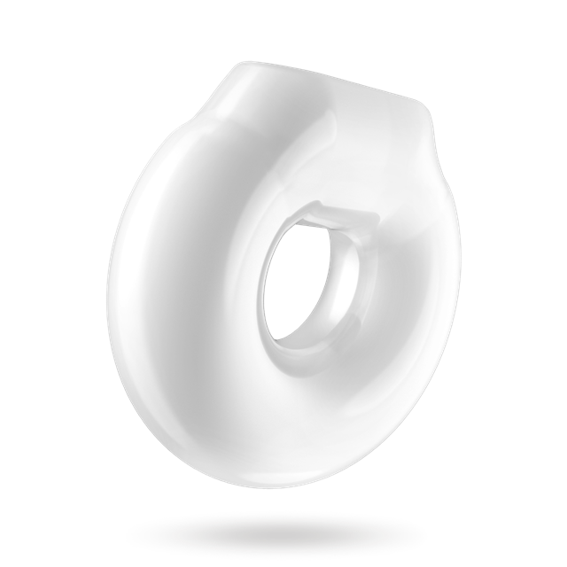 Power Erection Clear Cockring