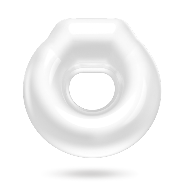 Power Erection Clear Cockring