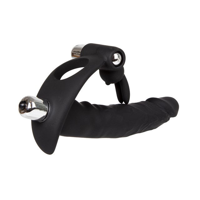 Vibrating Double Penetrator With Rabbit