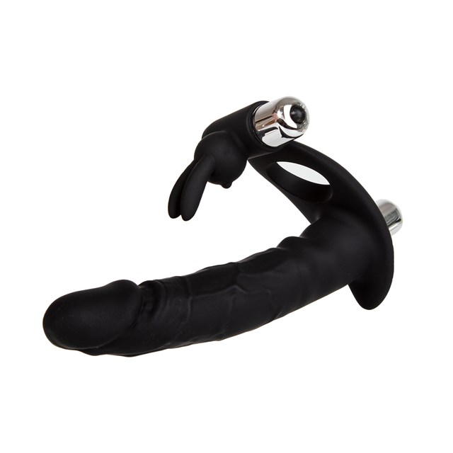 Vibrating Double Penetrator With Rabbit