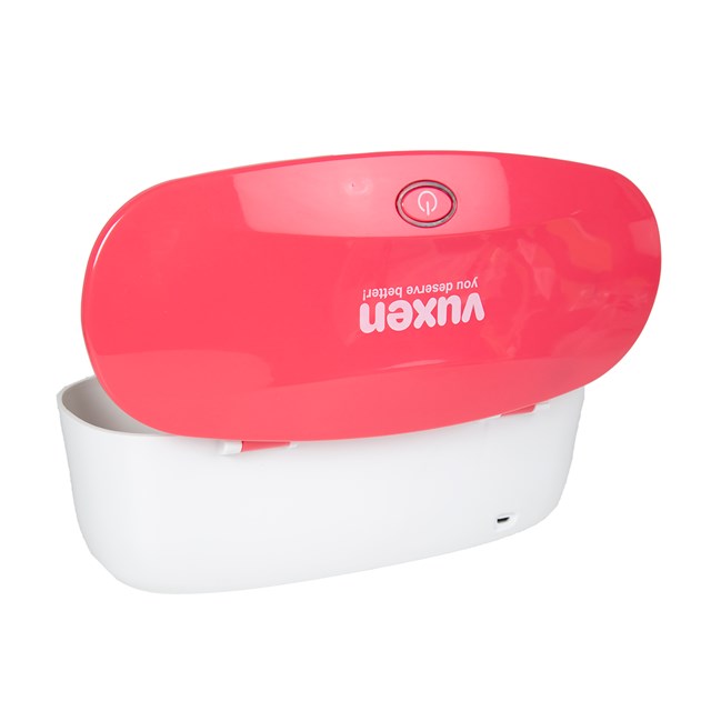Toy Box med UV-sterilisering - Rosa