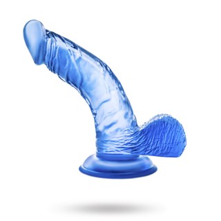 Sweet N Hard Dildo 16.5 Cm - Blå