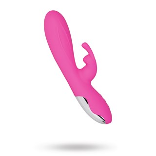 Fleksibel Rabbitvibrator - Rosa
