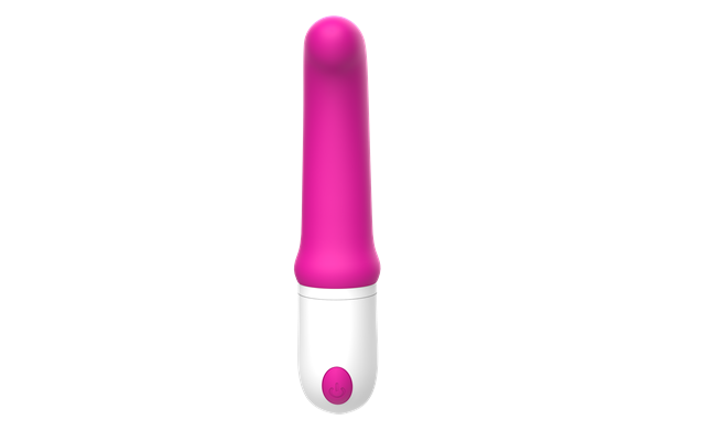 Curved Tip G-punktsvibrator Rosa - 9 Vibrasjoner
